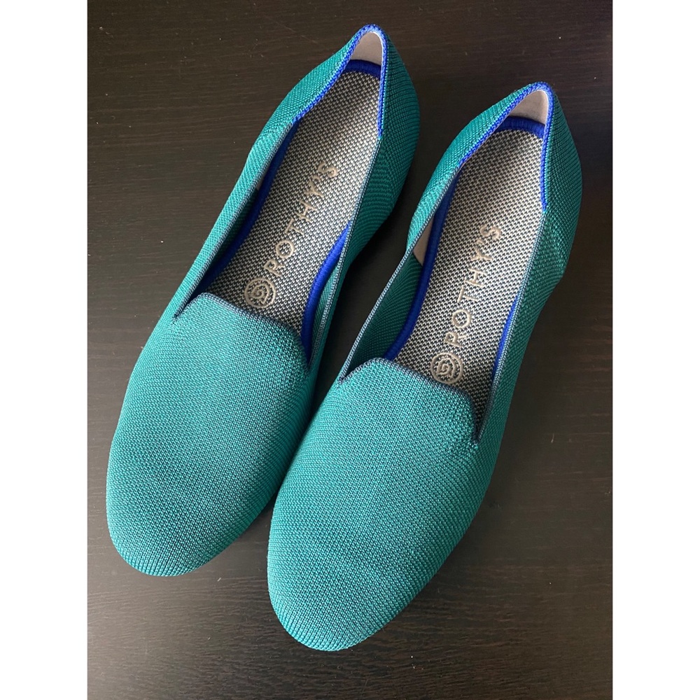 Rothy’s jade loafers sz 8.5